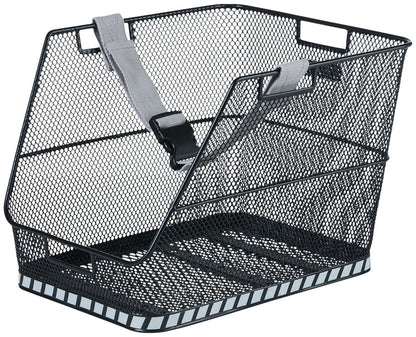 Basil Class Rear Basket -  Black