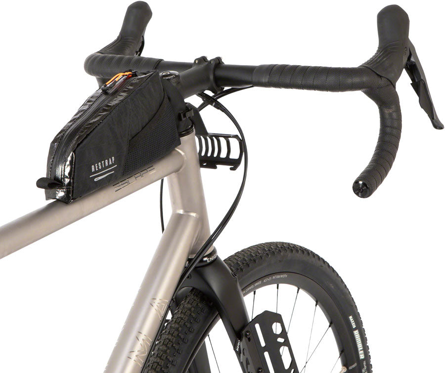 Restrap Race Top Tube Bag - Short Black