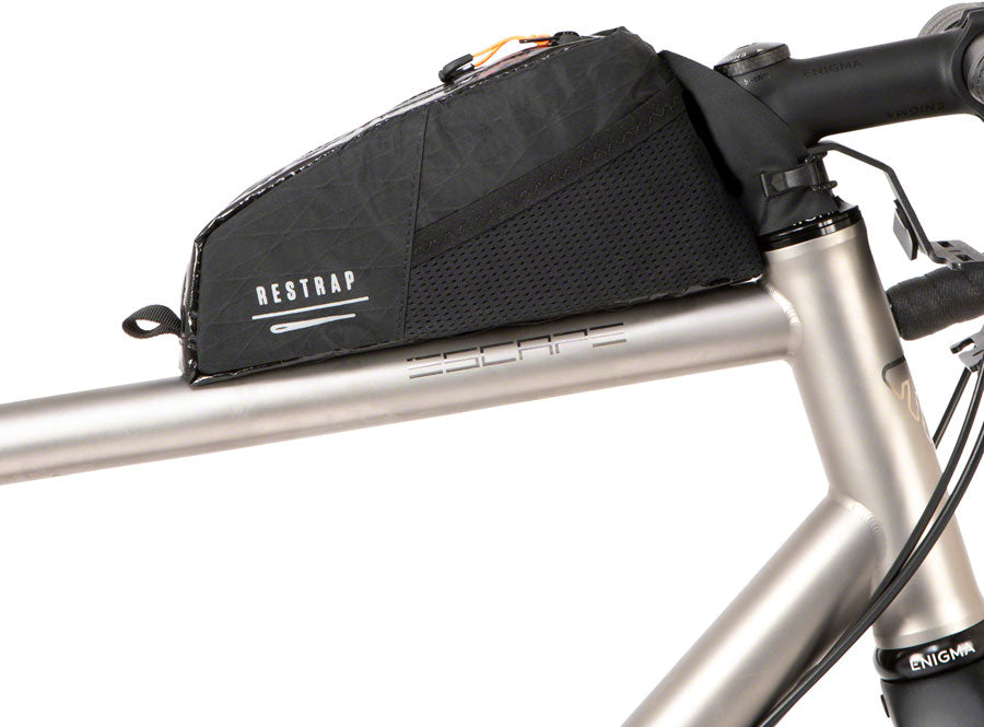 Restrap Race Top Tube Bag - Short Black