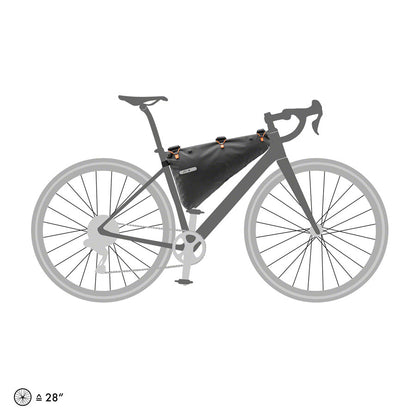 Ortlieb RC Frame Pack - Triangle Roll Closure 6L Black