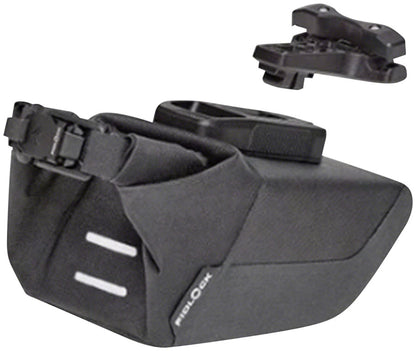 Fidlock Pinclip Saddle Bag and Base - Small Black