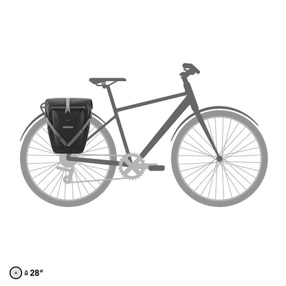 Ortlieb Back-Roller Plus Pannier - 23L Each Black
