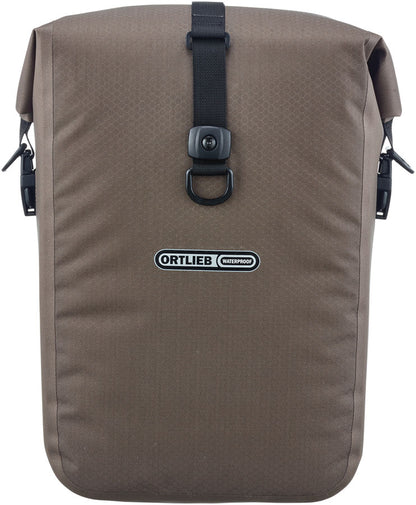 Ortlieb Fork-Pack Front Pannier - 5.8L Dark Sand