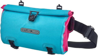 Ortlieb Velo-Sling Handlebar Bag - 3L Cyber Blue/Pink