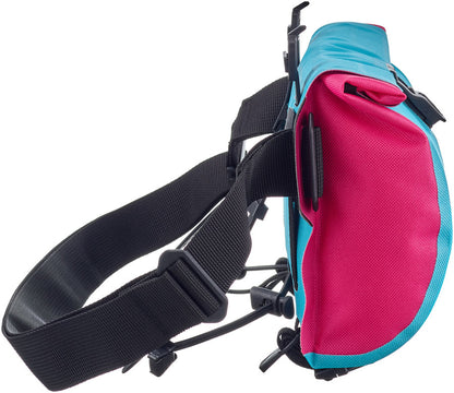 Ortlieb Velo-Sling Handlebar Bag - 3L Cyber Blue/Pink