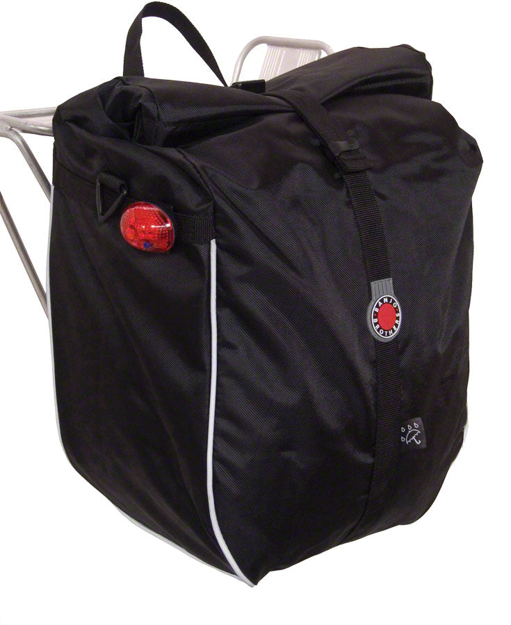 Banjo Brothers Waterproof Pannier: Black Each