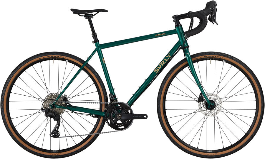 Surly Straggler Bike - 700c Steel GRX 610 2x12 Subtropic Algae 54cm