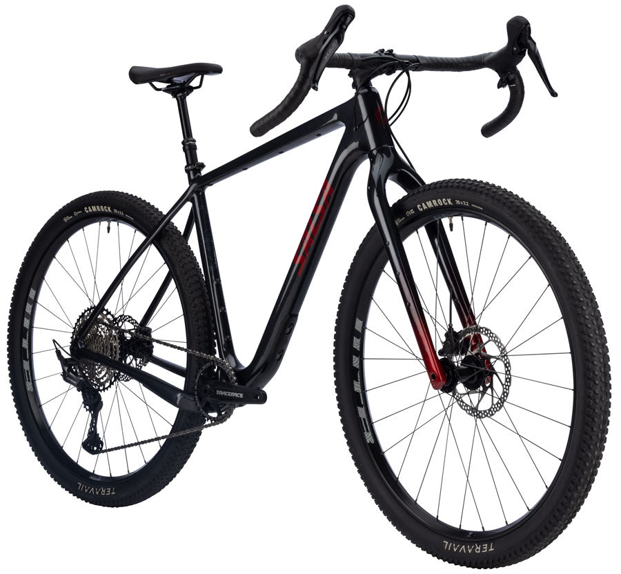 Salsa Cutthroat C GRX 610 1x12 Bike - 29", Carbon, Smoke Black, 56cm