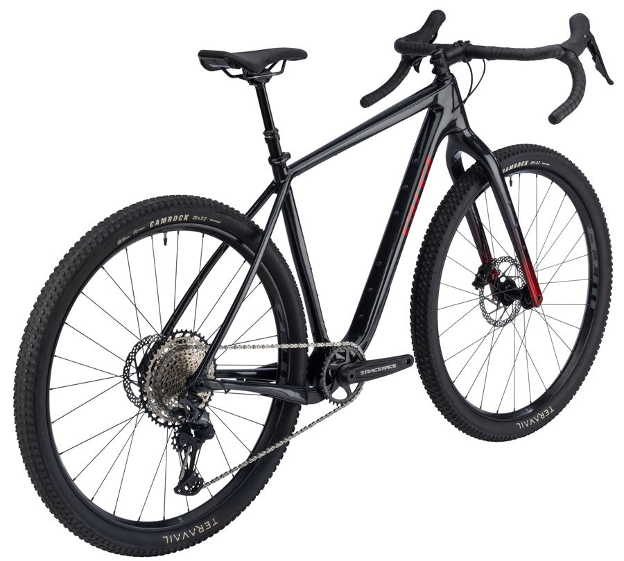Salsa Cutthroat C GRX 610 1x12 Bike - 29", Carbon, Smoke Black, 56cm
