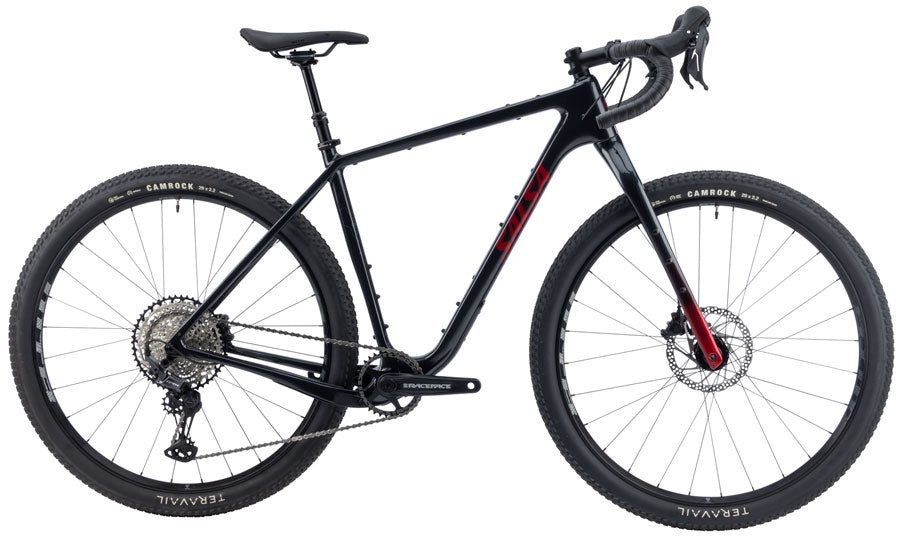 Salsa Cutthroat C GRX 610 1x12 Bike - 29", Carbon, Smoke Black, 56cm