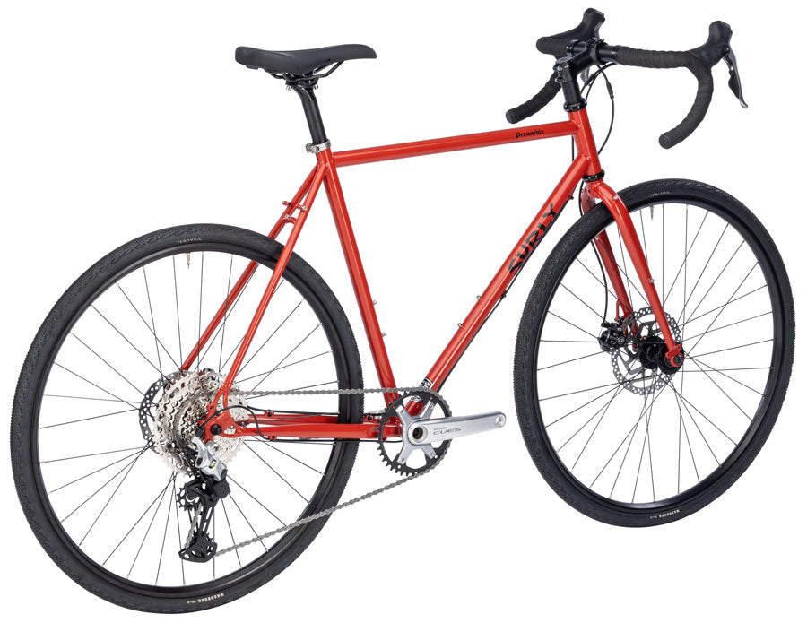 Surly Preamble Drop Bar Bike - 700c Steel Red Hot Cheddar Medium