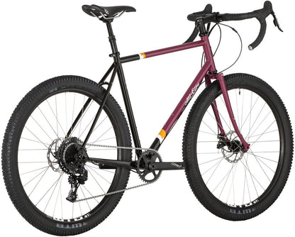 All-City Gorilla Monsoon Bike - 650b Steel APEX Charred Berry 61cm