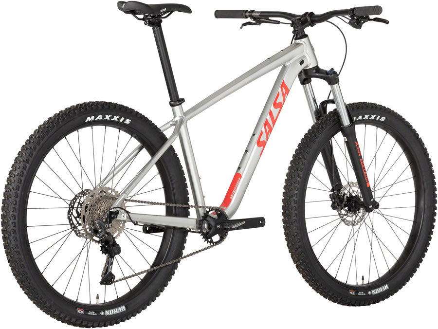Salsa Rangefinder Deore 10 27.5+ Bike - 27.5" Aluminum Silver X-Small