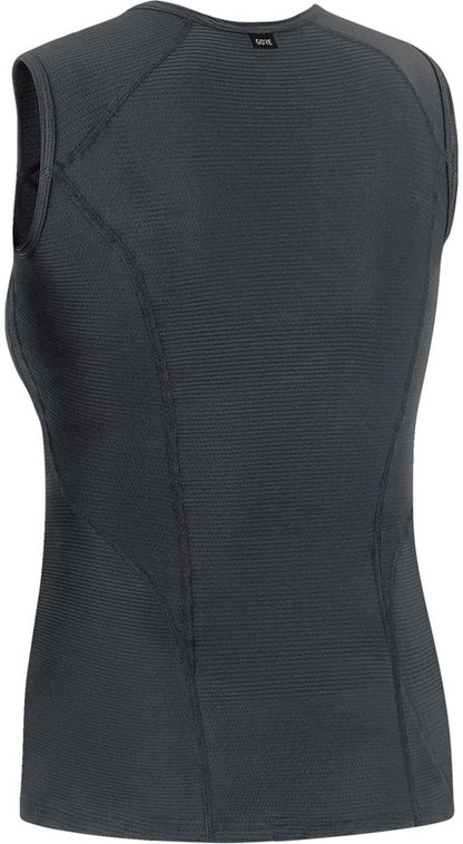 Gorewear M Base Layer Sleeveless Shirt - Black Womens Large