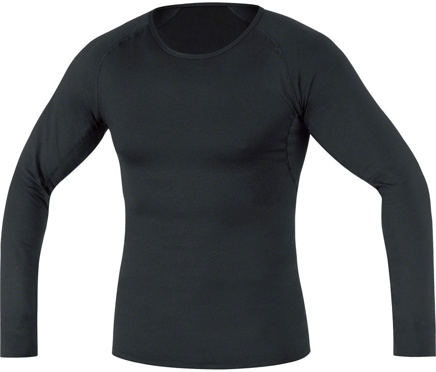 Gorewear Base Layer Thermo Long Sleeve Shirt - Black Mens Small