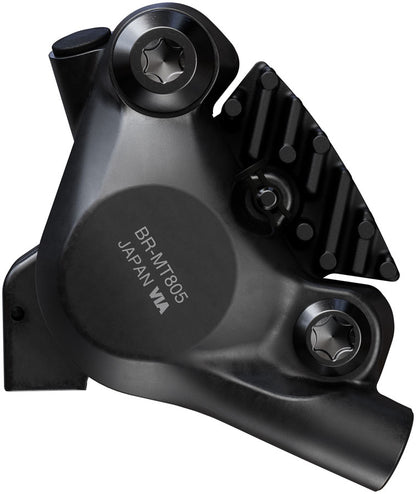 Shimano BR-MT805 XC Disc Brake Caliper - Rear Flat Mount 2-Piston Includes K04S Metal Pads