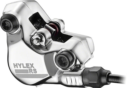 TRP Hylex RS Disc Brake Lever - Right Hand Lever Hydraulic Flat Mount Gum/Silver