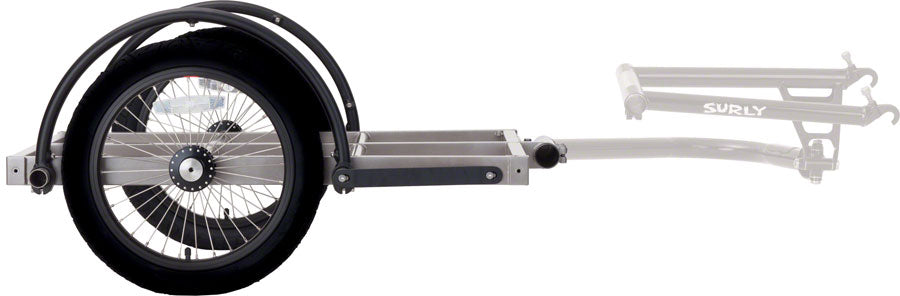 Surly Ted Trailer: Short Bed 16" Wheels Gray