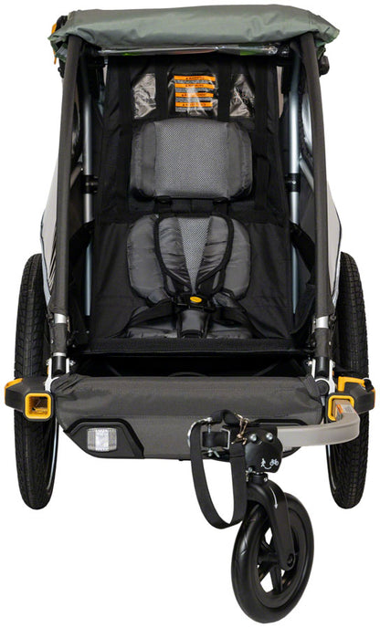 Burley DLite X Child Trailer - Single Sage Green