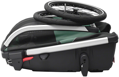 Thule Bexey Dog Bike Trailer- Hazy Green Medium