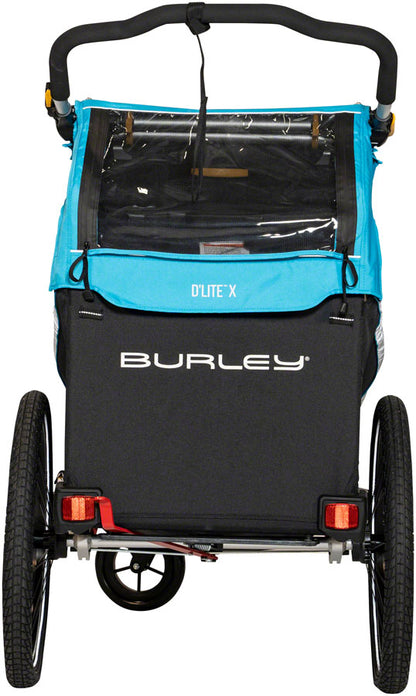 Burley DLite X Child Trailer - Single Aqua