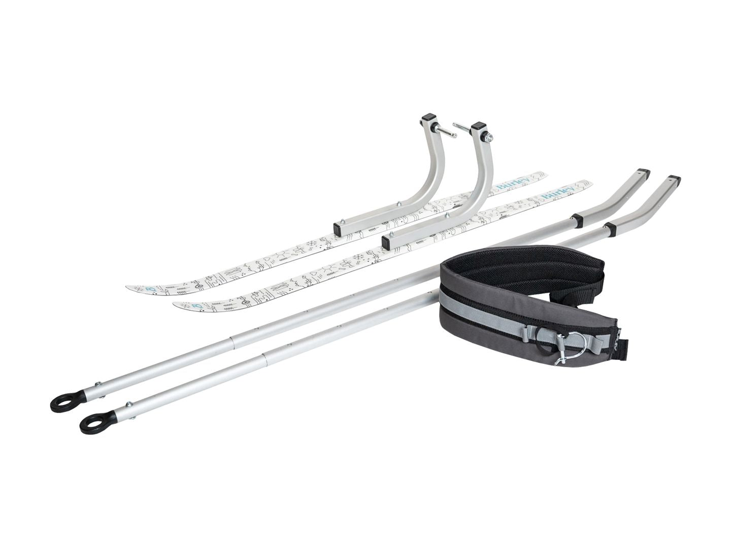 Burley Ski Kit - Arctic White