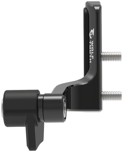 Wolf Tooth LoneWolf Aero Chainguide - Braze-On High-Mount For use Cervelo S5 BLK