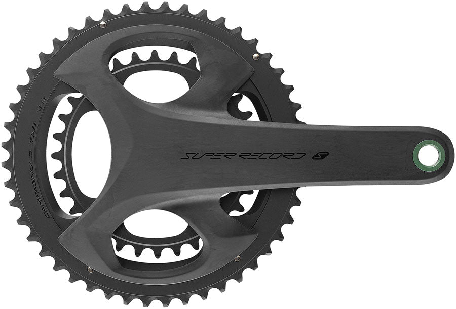 Campagnolo Super Record S Wireless Crankset - 165mm 12-Speed 48/32t Campy 121/88 Asym BCD Ultra Torque Spindle Carbon