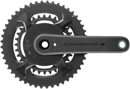Campagnolo Super Record S Wireless Power Meter Crankset - 165mm 12-Speed 52/36t Campy 121/88 Asym BCD Ultra Torque Spindle Carbon
