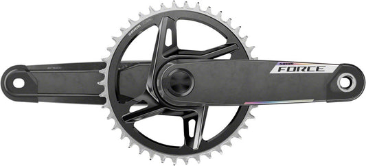 SRAM Force 1x XPLR AXS Power Meter Wide Crankset - 165mm 12/13-Speed 42t 8-Bolt Direct Mount DUB PM Spindle Carbon E1