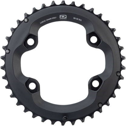 Shimano Deore FC-M6000 Chainring - 38t 10-Speed 96mm Asymmetric BCD 38-28t Set