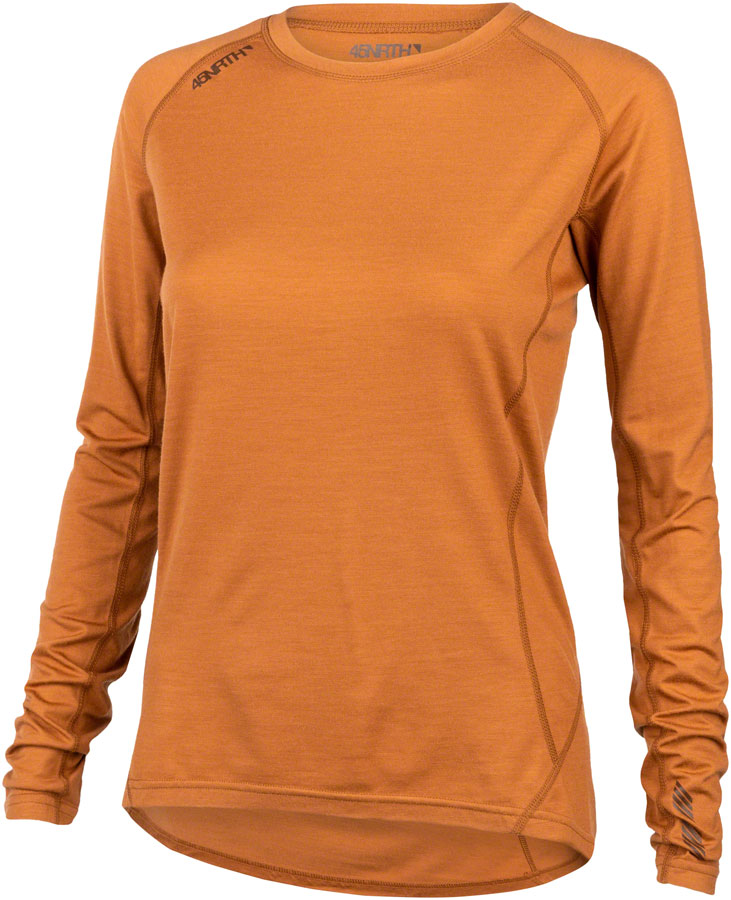 45NRTH Grunnur Wool Base Layer - Womens Cedar Sunrise Medium