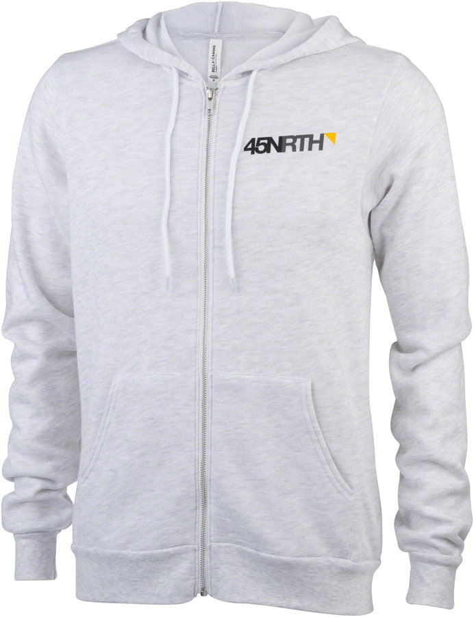 45NRTH Winter Wonder Zip Up Hoodie - Unisex Ash 2X-Large