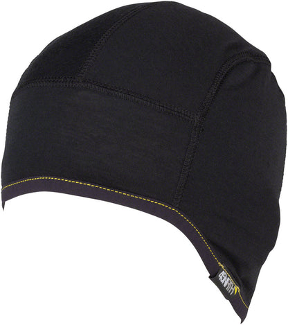45NRTH 2023 Stavanger Lightweight Wool Cycling Cap - Black Large/X-Large