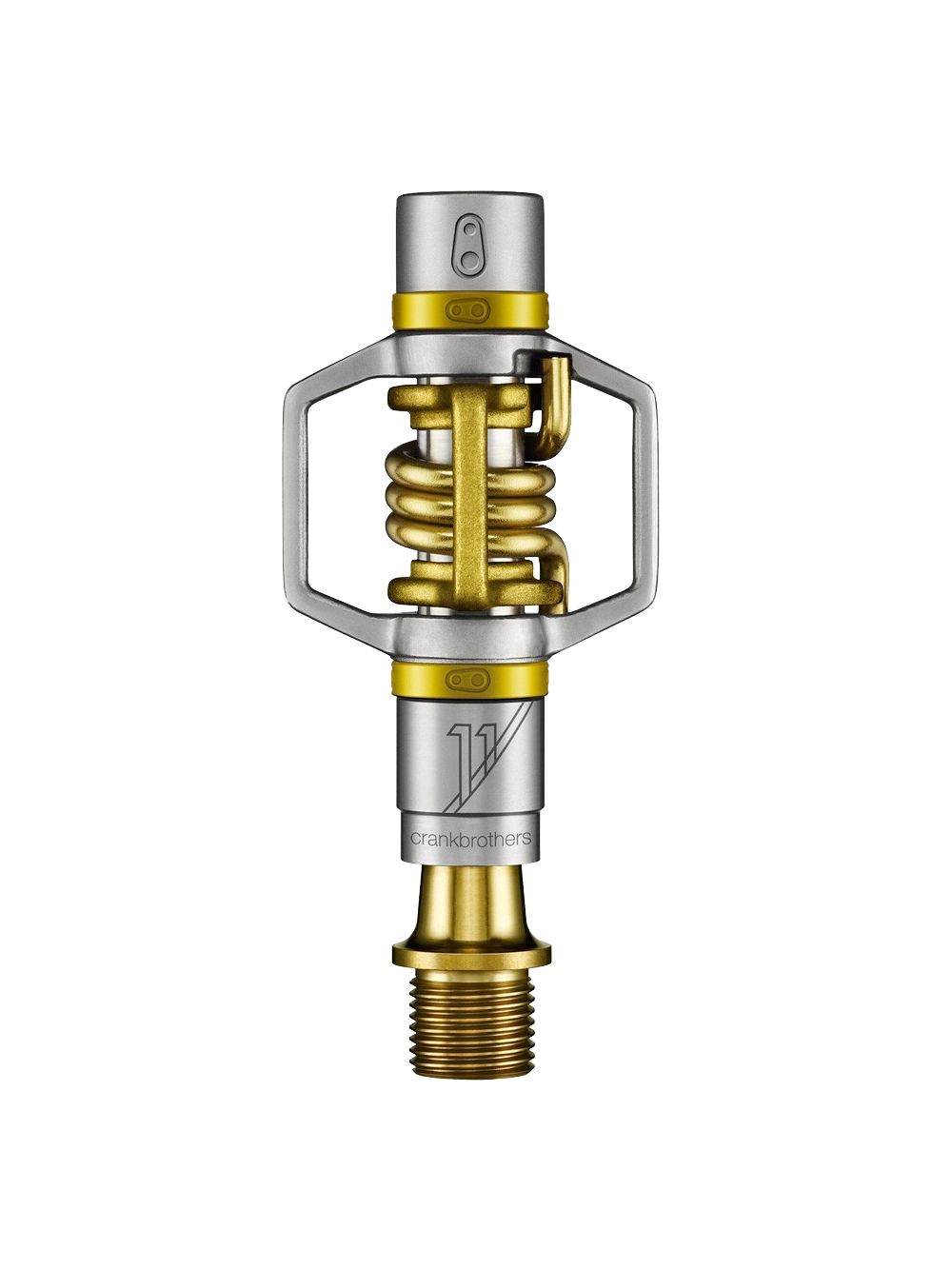 Crankbrothers Egg Beater 11 Pedals - Dual Sided Clipless Titanium  9/16" Gold