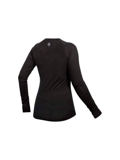 Baselayer Endura BaaBaa Blend Long Sleeve Women XLarge Black