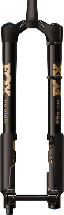 FOX Factory 36 Podium Inverted Suspension Fork - 29" 170 mm 20TA x 110 mm 44mm Offset GRIP X2 58HT Crown BLK/Podium Gold