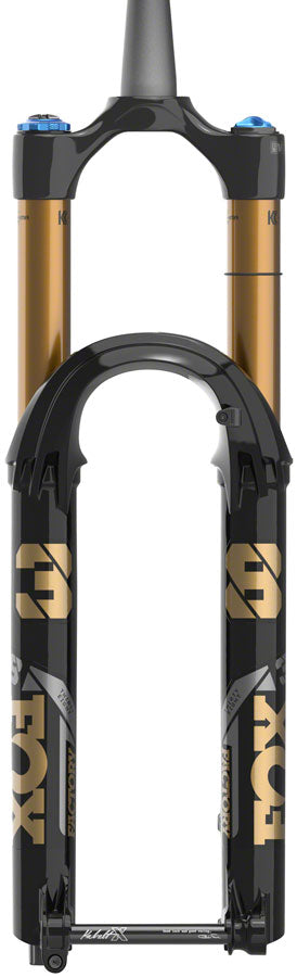FOX 38 Factory Suspension Fork - 29" 180 mm 15 x 110 mm Kabolt-X 44mm Offset GRIP X2 Damper 58HT Shiny BLK