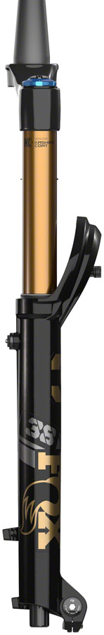 FOX 38 Factory Suspension Fork - 29" 180 mm 15 x 110 mm Kabolt-X 44mm Offset GRIP X2 Damper 58HT Shiny BLK