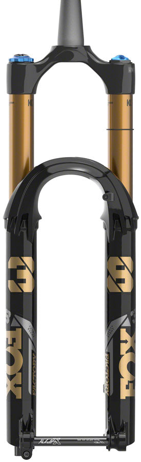 FOX 38 Factory Suspension Fork - 29" 160 mm 15 x 110 mm Kabolt-X 44mm Offset GRIP X2 Damper 58HT Shiny BLK