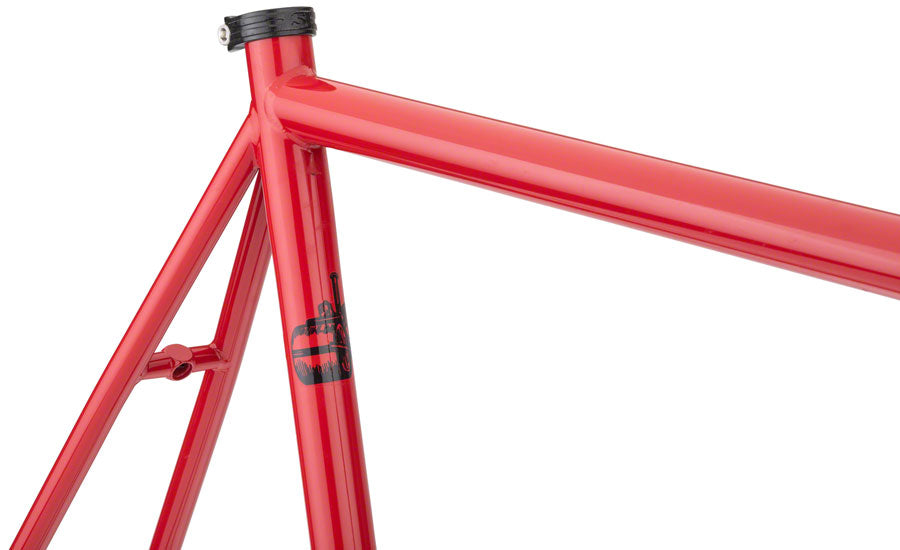 Surly Steamroller Frameset - 700c Steel Shag Carpet Orange 49cm