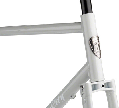 All-City Gorilla Monsoon Frameset - 650b Steel Aqua Seafoam 46cm