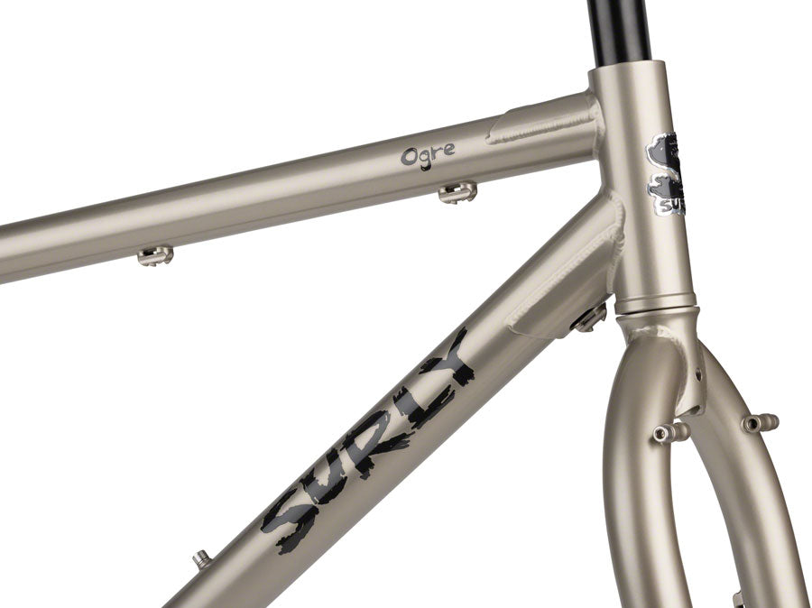 Surly Ogre Frameset - 29" Steel Champagne Supernova Large