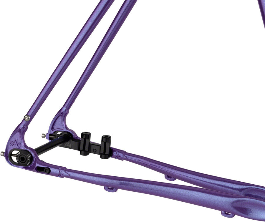 All-City Super Professional Frameset - 700c / 650b Steel Hollywood Violet 61cm