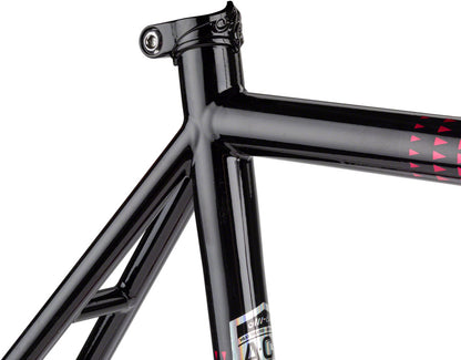 All-City Zig Zag Frameset - 700c Steel Sour Cherry Seltzer 52cm