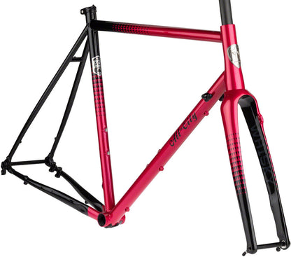 All-City Zig Zag Frameset - 700c Steel Sour Cherry Seltzer 61cm