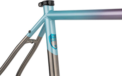 All-City Cosmic Stallion Ti Frameset - 700c/650b Titanium Laser Prism 46cm