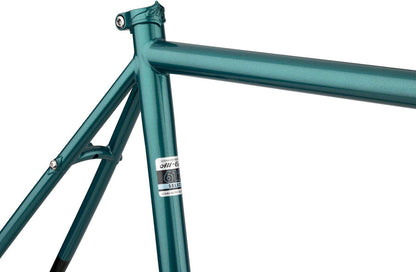 All-City Super Professional Frameset - 700c / 650b Steel Night Jade 43cm