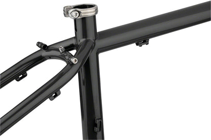 Surly Karate Monkey Frameset - 27.5" Steel Hi-Viz Black Medium