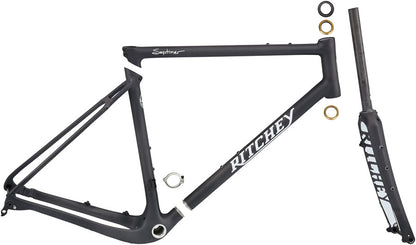 Ritchey Septimer Break-Away Carbon Frameset - 700c Carbon Black Small
